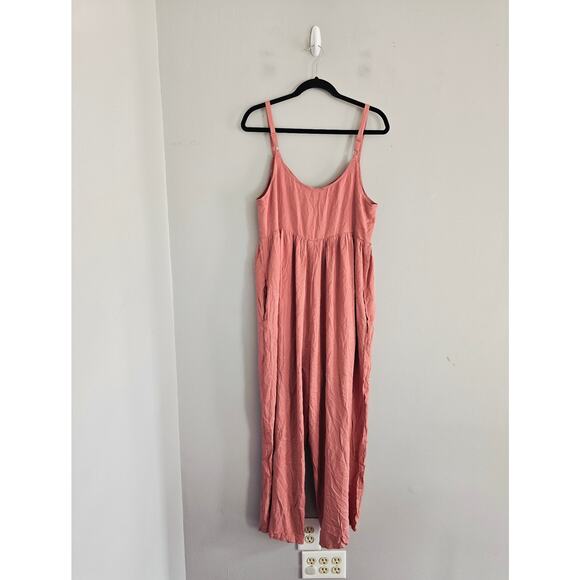 Heyson Salmon Pants Button Romper M NWT - Picture 4 of 4